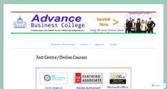 Desktop Screenshot of advancetrain.net